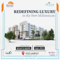 2 and 3BHK Flats in Nizampet for Sale  Oyster by Risinia