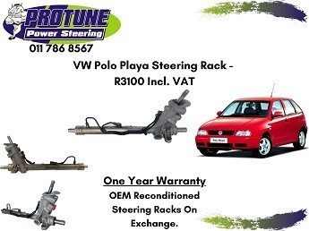 VW Polo Playa  OEM Reconditioned Steering Racks